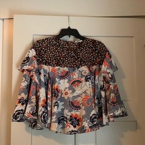 Cousin earl floral blouse